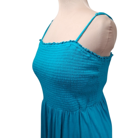 ANTHROPOLOGIE Daily Practice Smocked Maxi Dress - Size XL - Picture 10 of 17